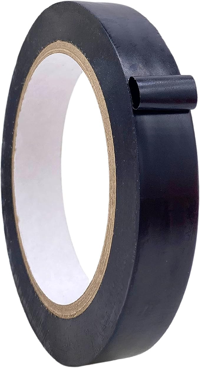 WOD VTC365 Black Vinyl Pinstriping Tape, 3/4 inch x 36 yds. for School Gym Marking Floor, Craftin... | Amazon (US)