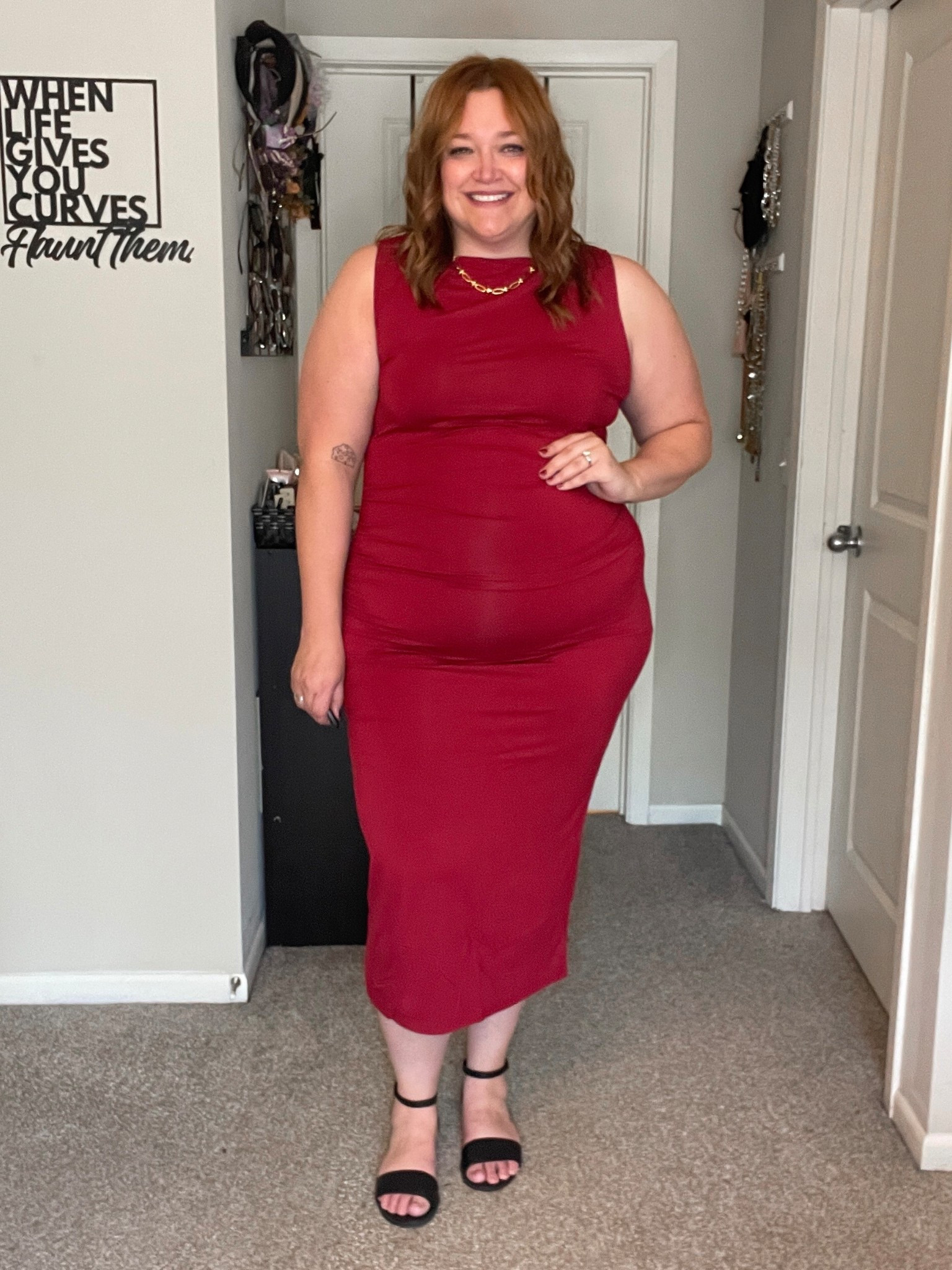 Light weight plus size bodycon dress 

#LTKMidsize #LTKPlusSize #LTKWedding