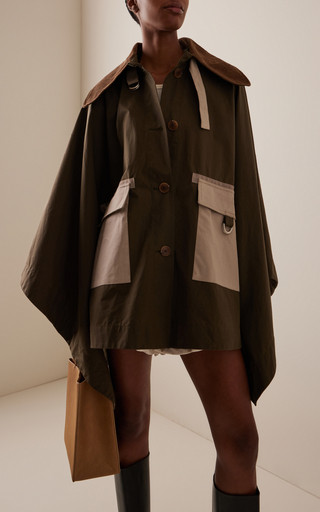 Carolina Cotton Chino Poncho | Moda Operandi (Global)