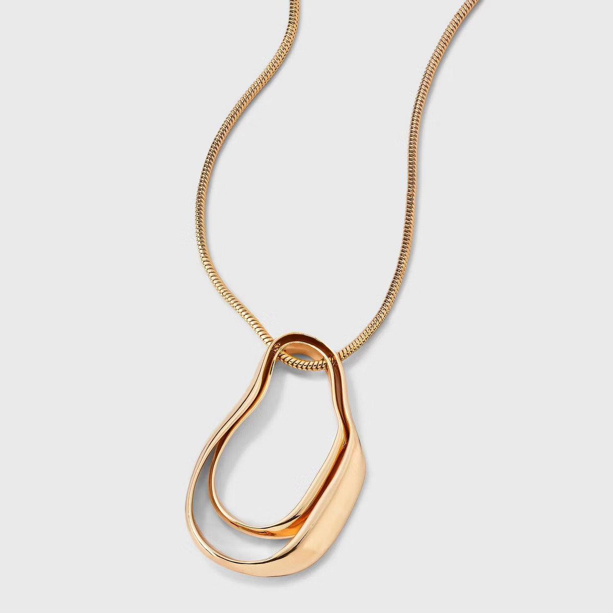 Organic Pendant Necklace - A New Day™ Gold | Target