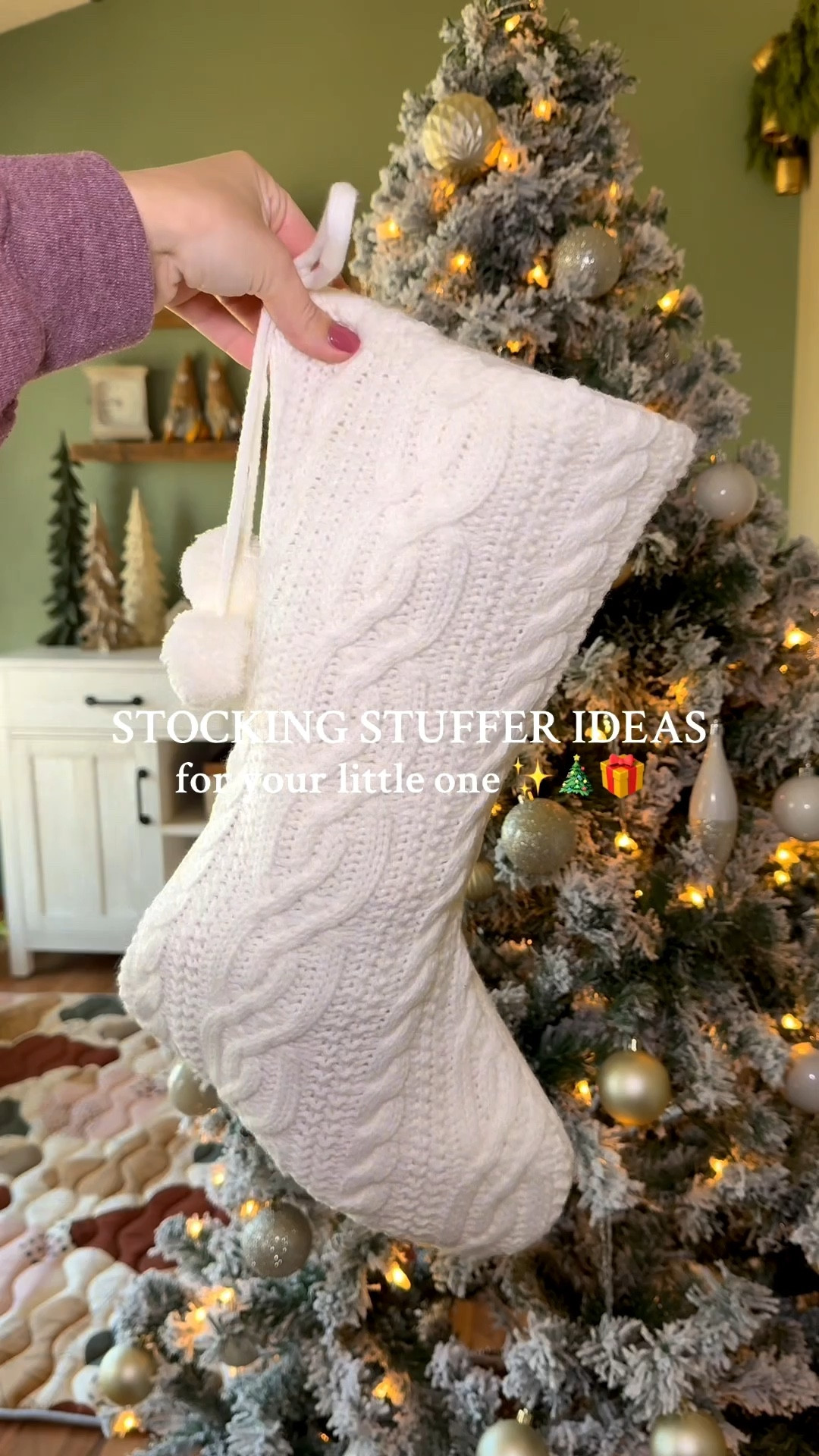 Stocking stuffer ideas for your little one ✨🎄

Cute practical and perfect for Christmas morning 🤍

#LTKHoliday #LTKBaby #LTKFindsUnder50