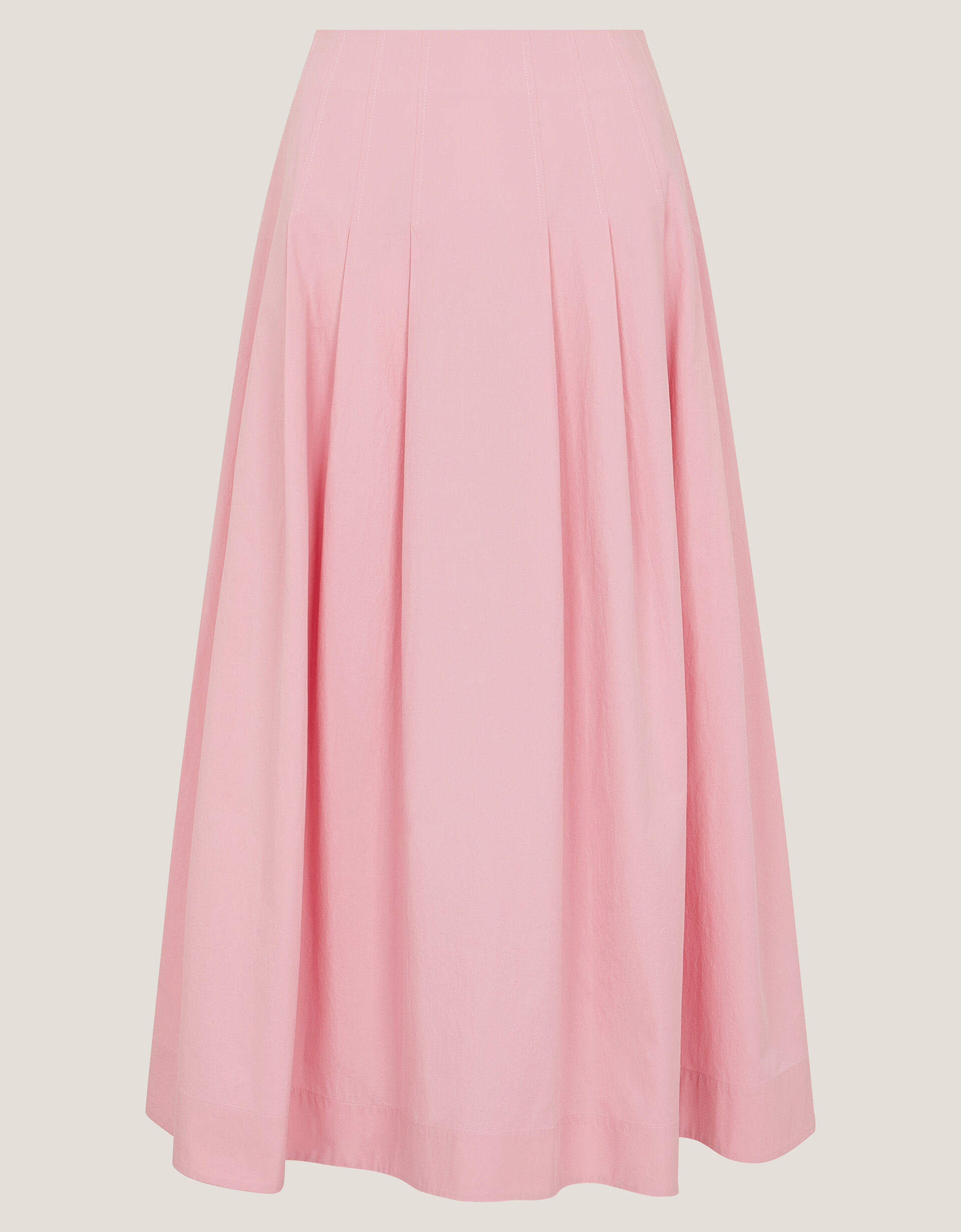 Alexa A-Line Maxi Skirt Pink | Monsoon (UK)