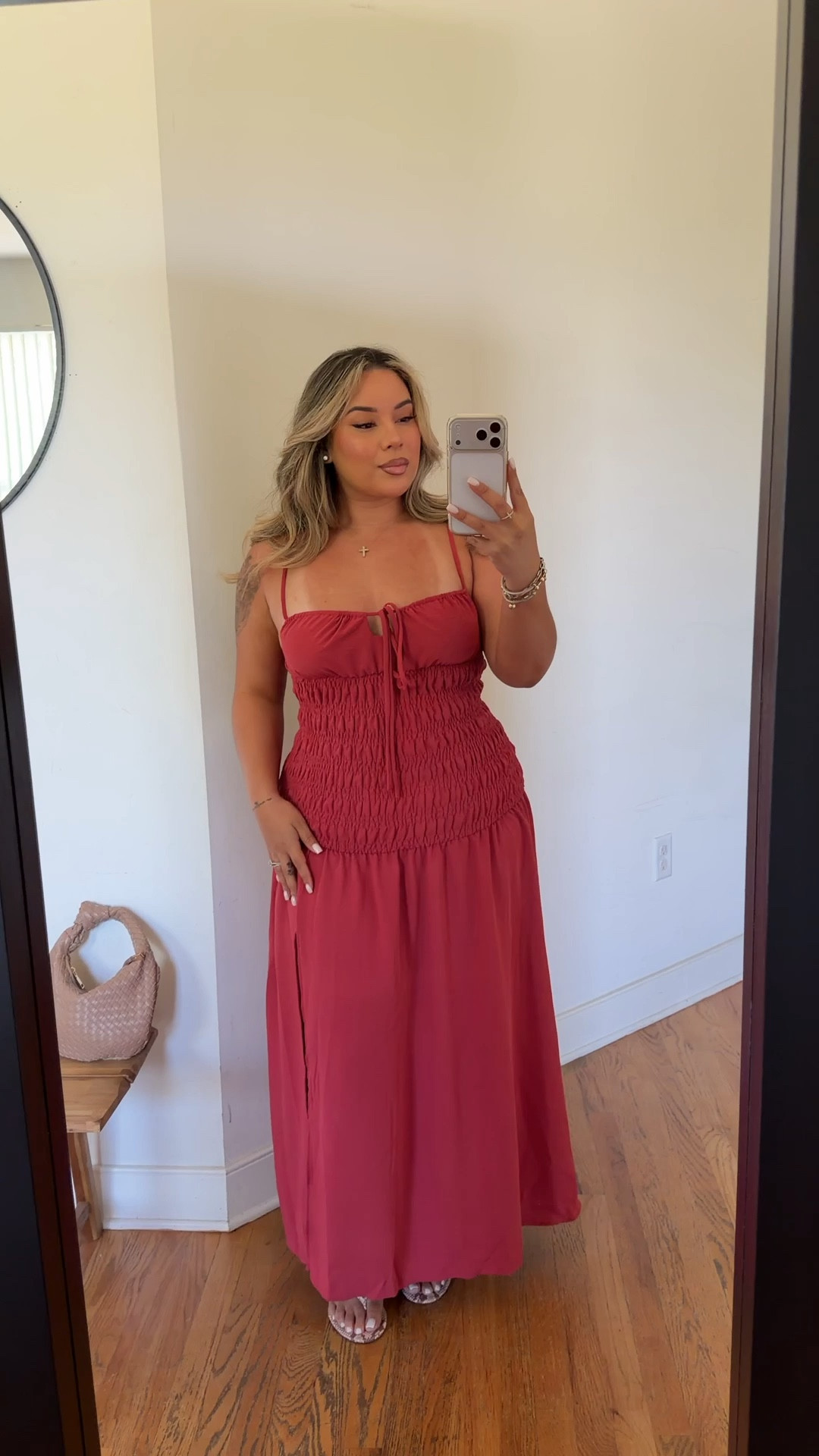 This dress is so beautiful!  not a style I would normally go for but I felt like a sweet baby angel 👼🏼 

Wearing a size US10

#LTKMidsize #LTKSeasonal