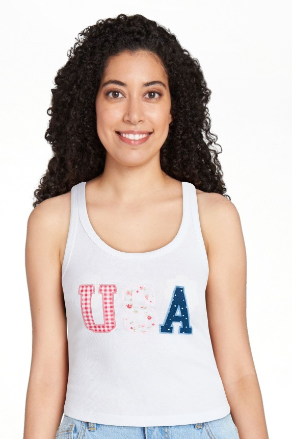 No Boundaries Americana Graphic Tank Top, Women's XXS-XXL | Walmart (US)