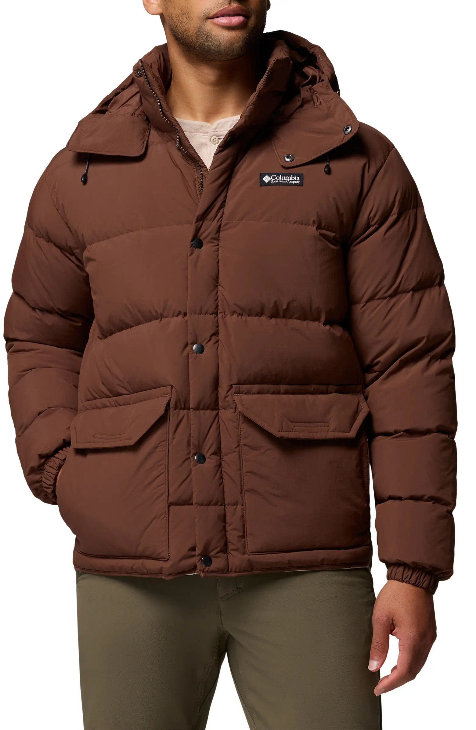 Wallowa Water Repellent Down Puffer Jacket with Removable Hood | Nordstrom