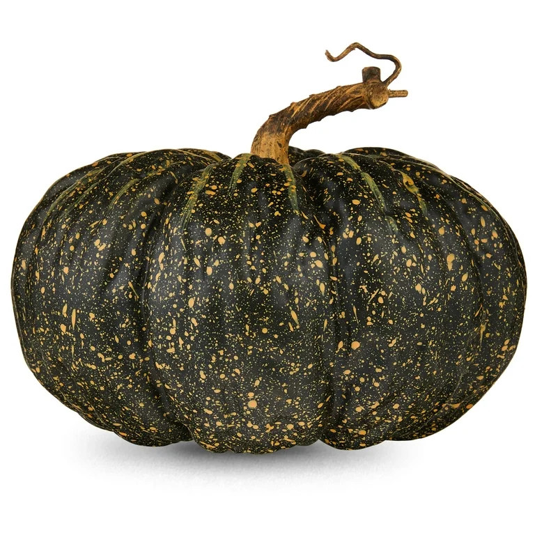 Harvest 8 in Green Heirloom Foam Pumpkin Decoration, Way to Celebrate - Walmart.com | Walmart (US)