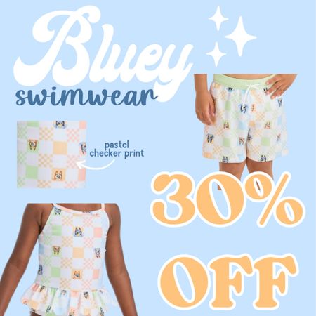 Grab this adorable Bluey swim for Spring and Summer while they’re 30% off! 

#targetfinds #targetswim #bluey #kidsswim #targetkids 

#LTKkids #LTKSeasonal #LTKswim