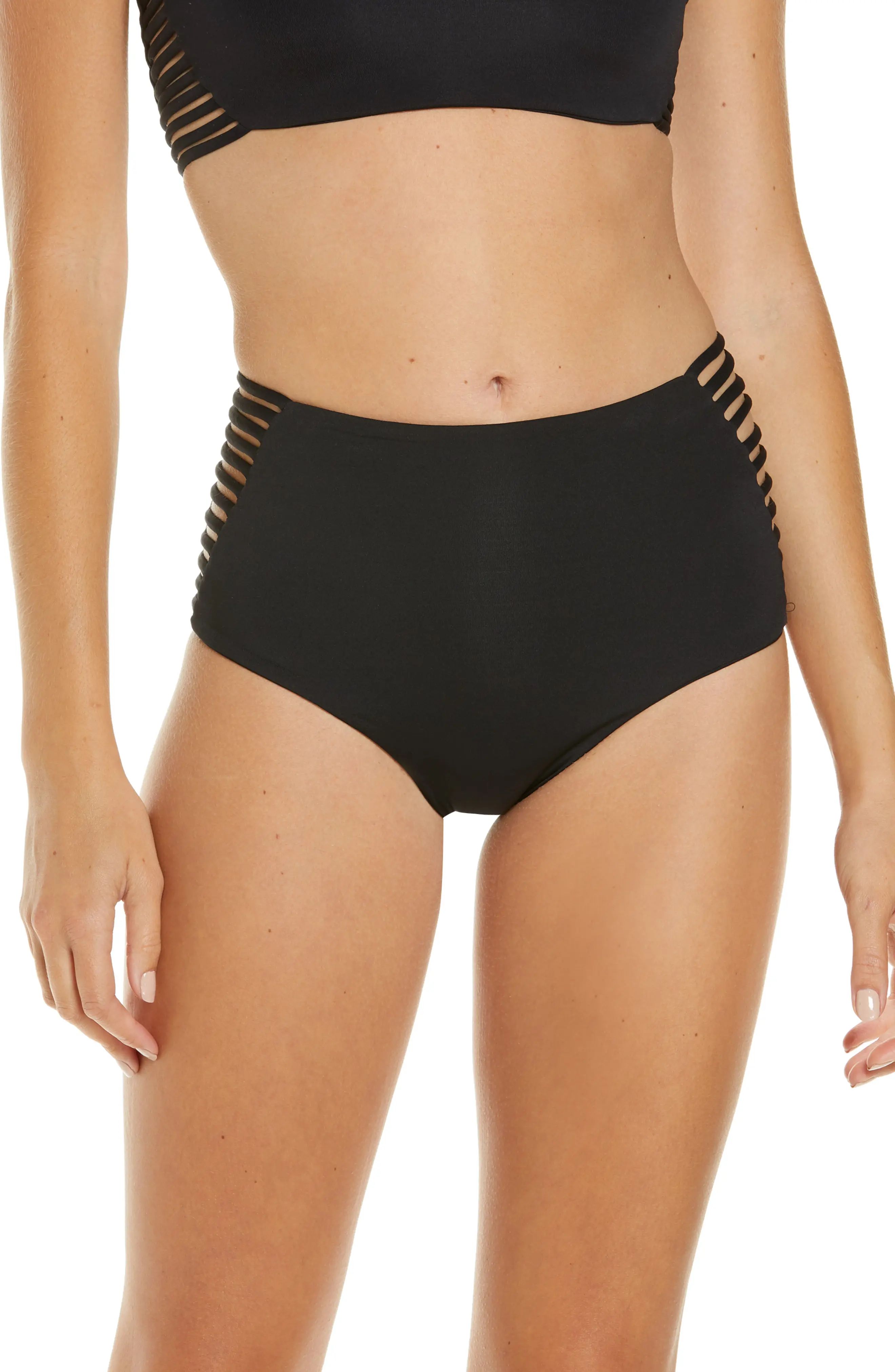 Women's L Space Harrington High Waist Bikini Bottoms | Nordstrom