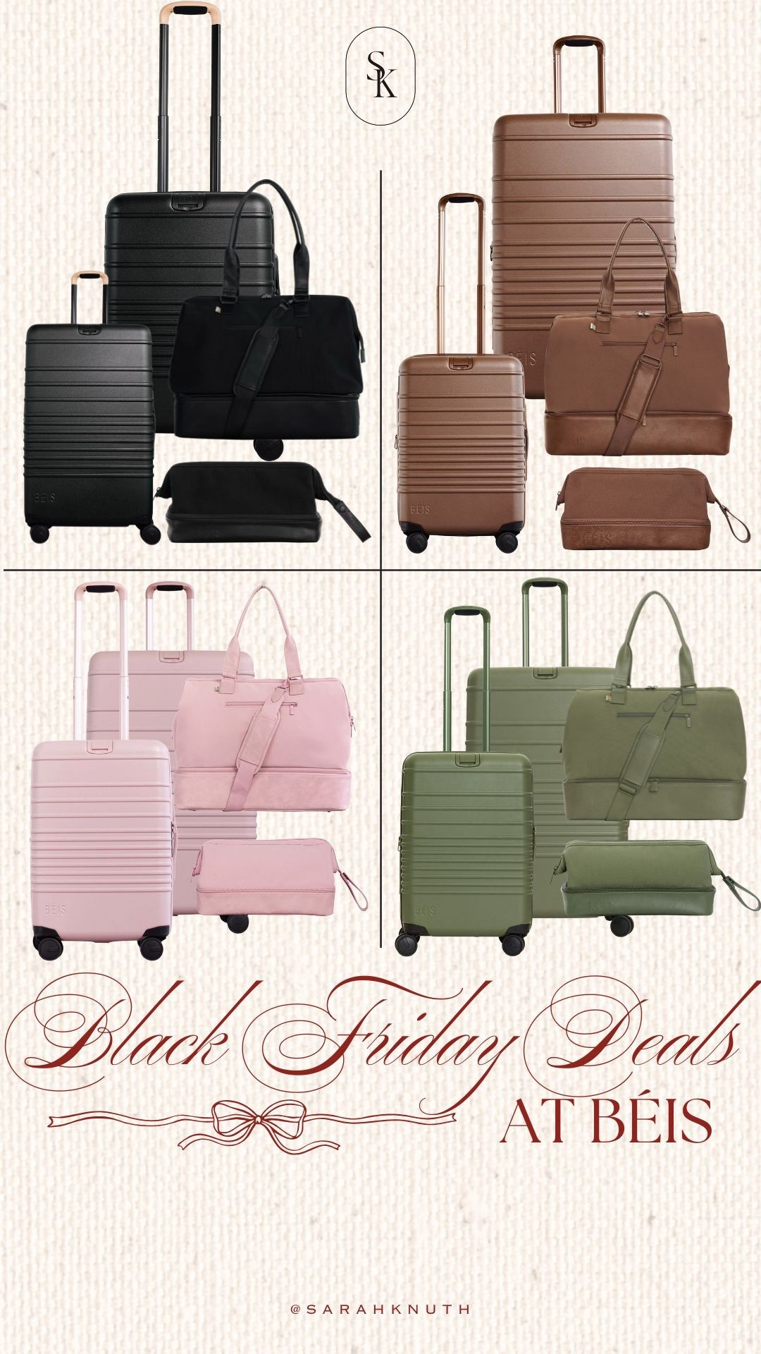 Black Friday, cyber Monday, luggage set, gifts for her, gifts for him, travel bag

#LTKCyberWeek #LTKSaleAlert #LTKTravel