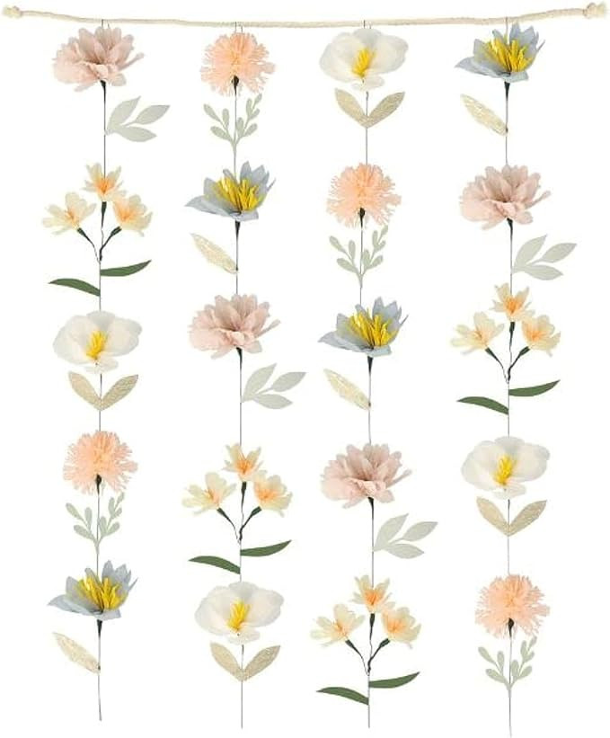 Meri Meri Pastel Flower Wall (Pack of 1) | Amazon (US)