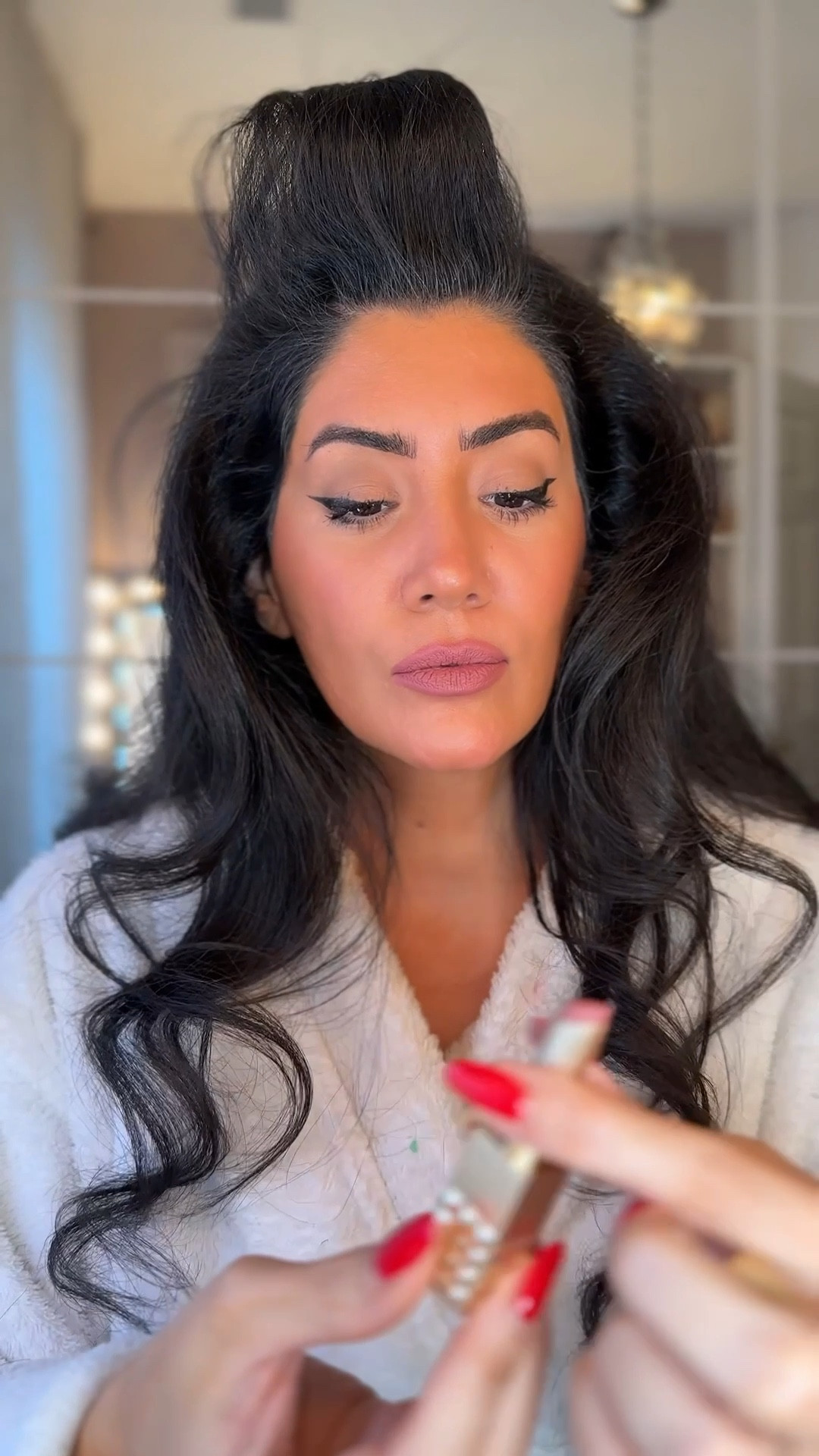 Obsessed with Valentino Spike Buttery Matte Lipstick 💖 The ultimate autumn and winter lip shade for cozy, holiday-ready glam 🍂✨ Smooth, buttery, and long-lasting — this luxury lipstick is my go-to for seasonal outfits, festive parties, and everyday chic vibes. Perfect for soft matte lips that stay comfortable all day! The shade is 118A Siena Nude #LTKBeauty #ValentinoLipstick #AutumnLips #WinterLipstick #HolidayMakeup #LuxuryMakeup #LTKStyle #LipstickObsessed #MakeupInspo #ValentinoBeauty 

#LTKGiftGuide #LTKgrwm #LTKHoliday