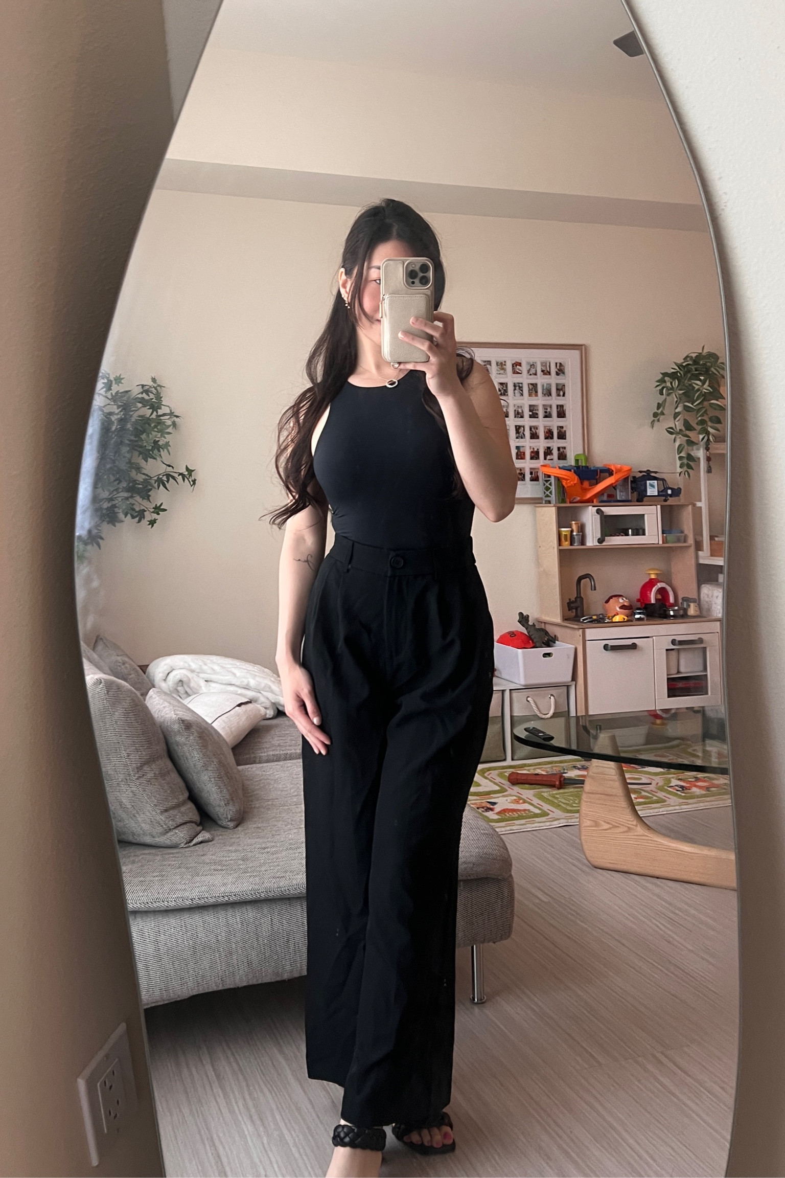 The perfect wide leg trousers for petites! I’m 5’2 for reference and they fall right at my ankles. No need for a trip to the tailor shop!

#AmazonFinds #AmazonFashion 

#LTKworkwear #LTKstyletip #LTKfindsunder50