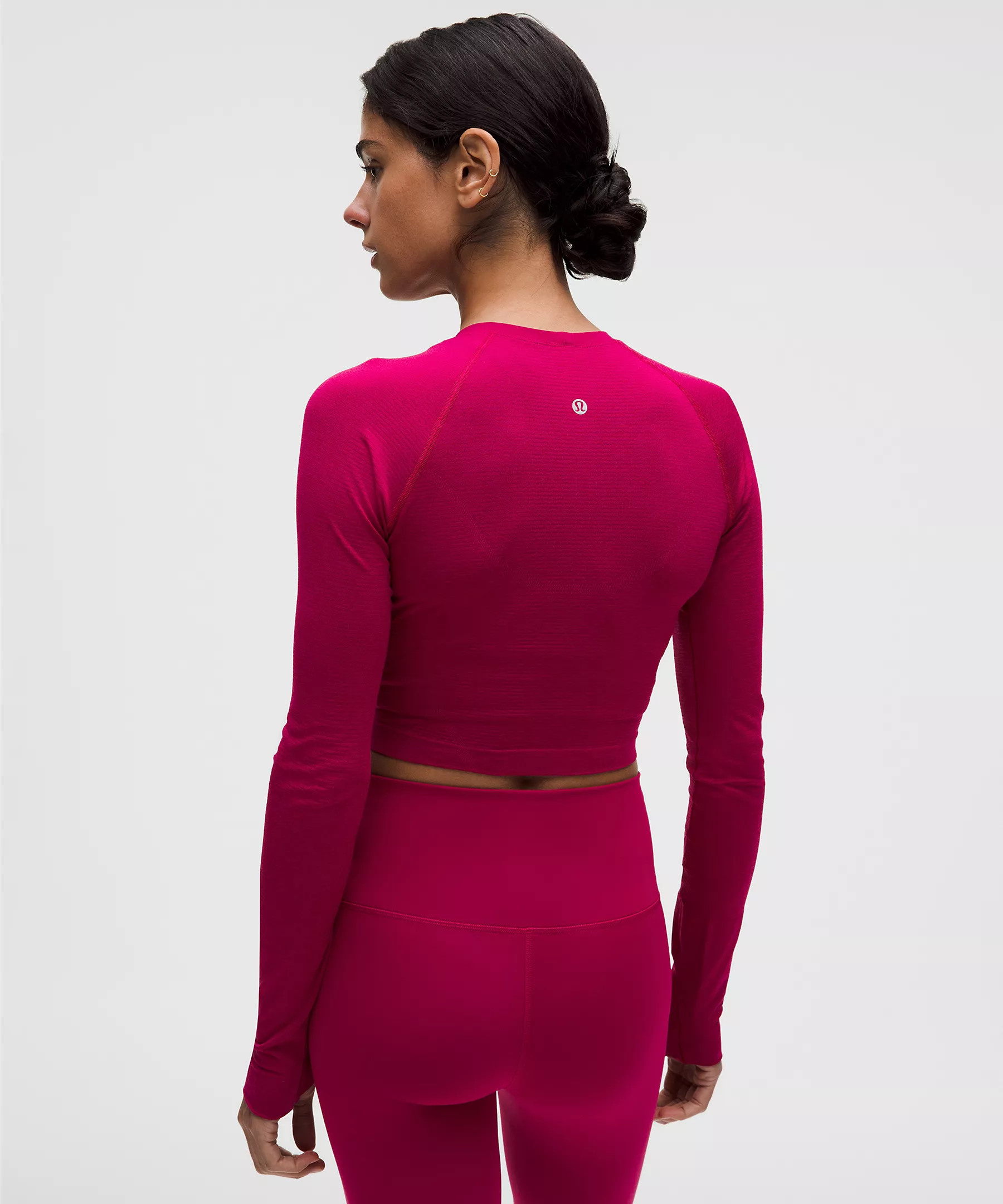 Swiftly Tech Cropped Long-Sleeve Shirt 2.0 | Lululemon (US)