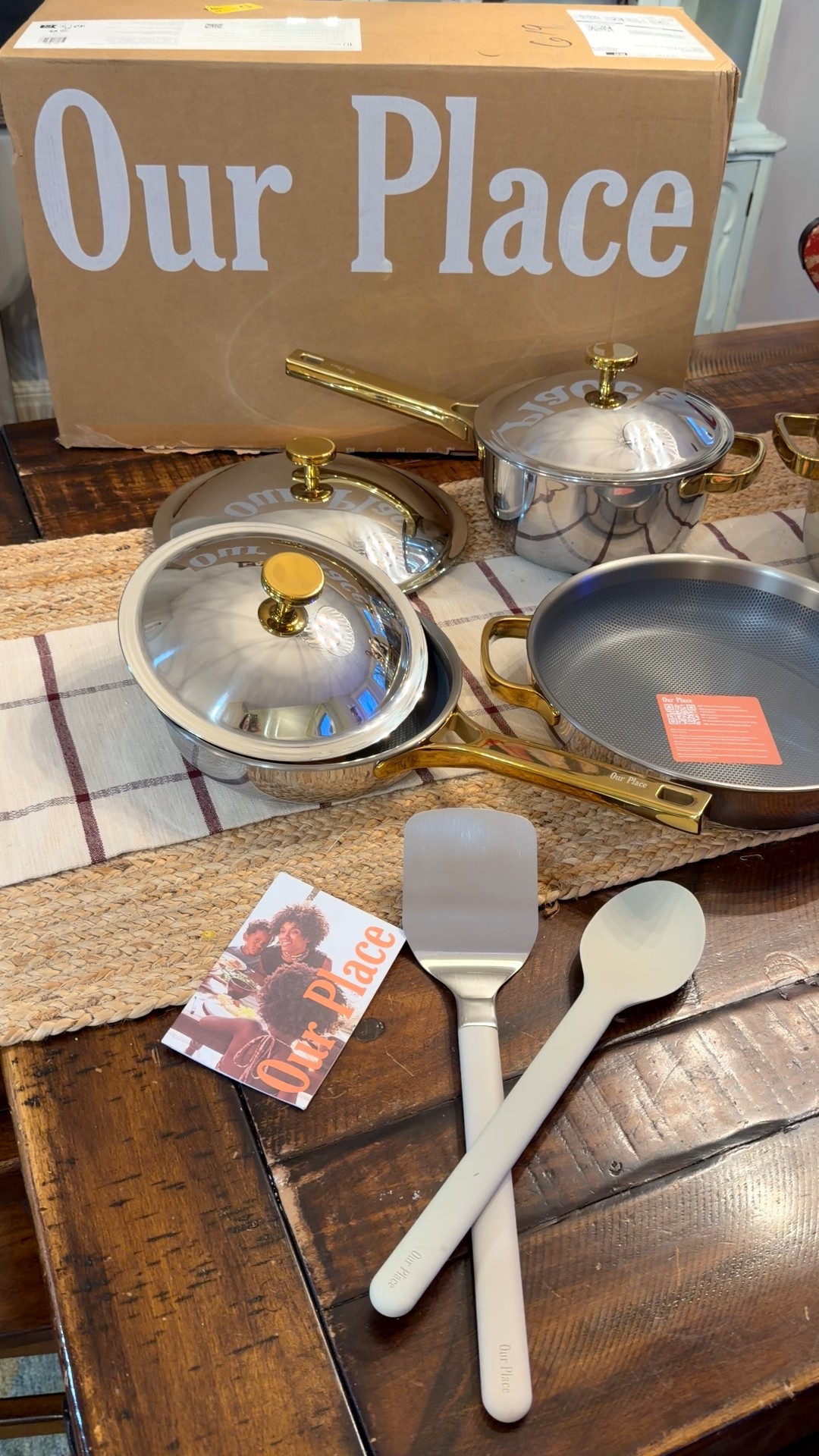 Titanium cookware from our place is nontoxic nonstick 

Our Place 

#LTKOver40 #LTKfoodie #LTKSaleAlert