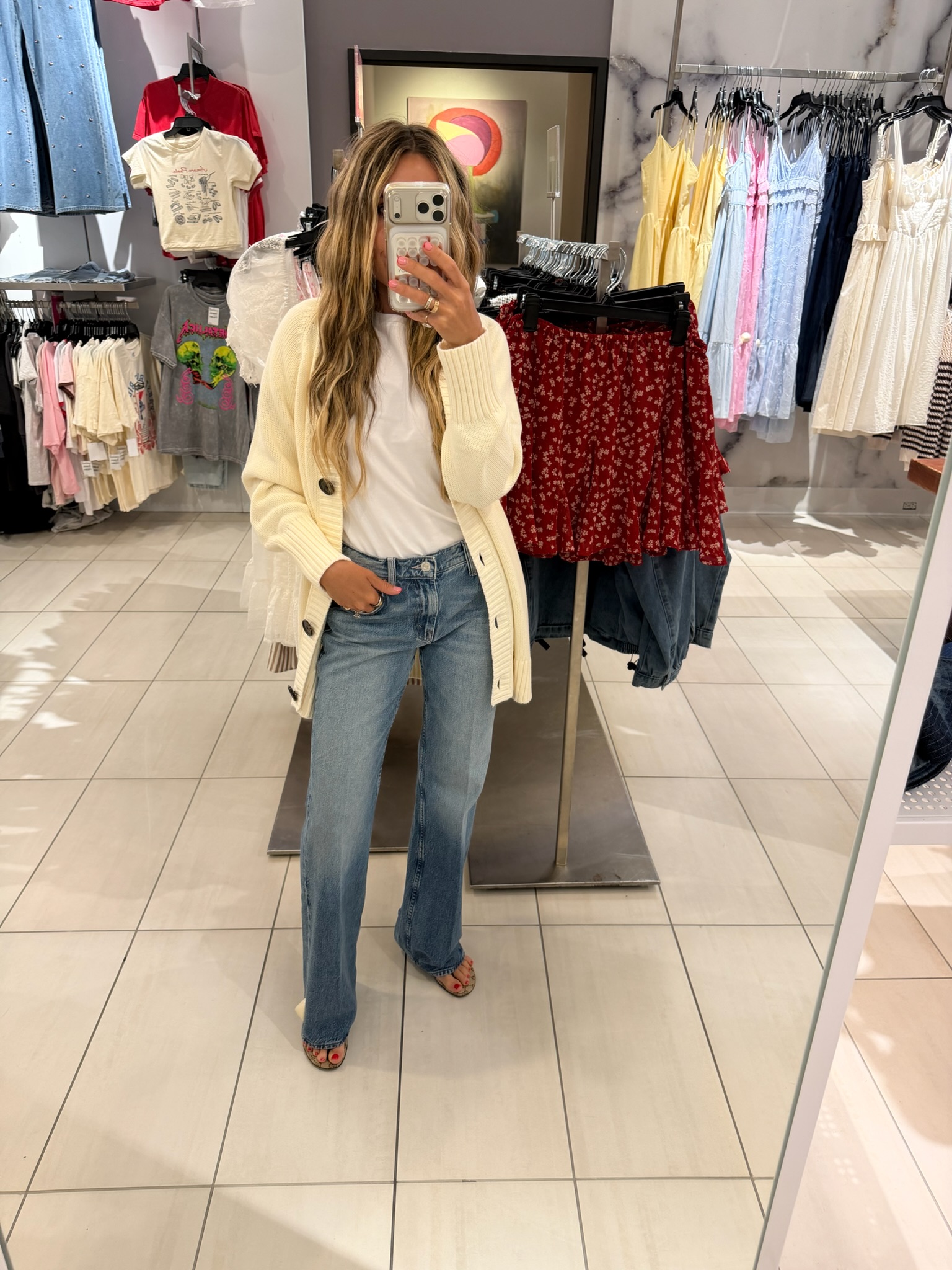 Love this combo. 🤍 The cardigan and jeans pair so well together, and both are classic pieces you’ll get so much wear out of. An easy outfit you can throw on for just about anything.

Nordstrom Sale, Nordstrom Anniversary Sale, Madewell cardigan, Mother jeans, denim, cardigan outfit, everyday outfit, wardrobe staples, casual style

#LTKootd #LTKSaleAlert #LTKPetite