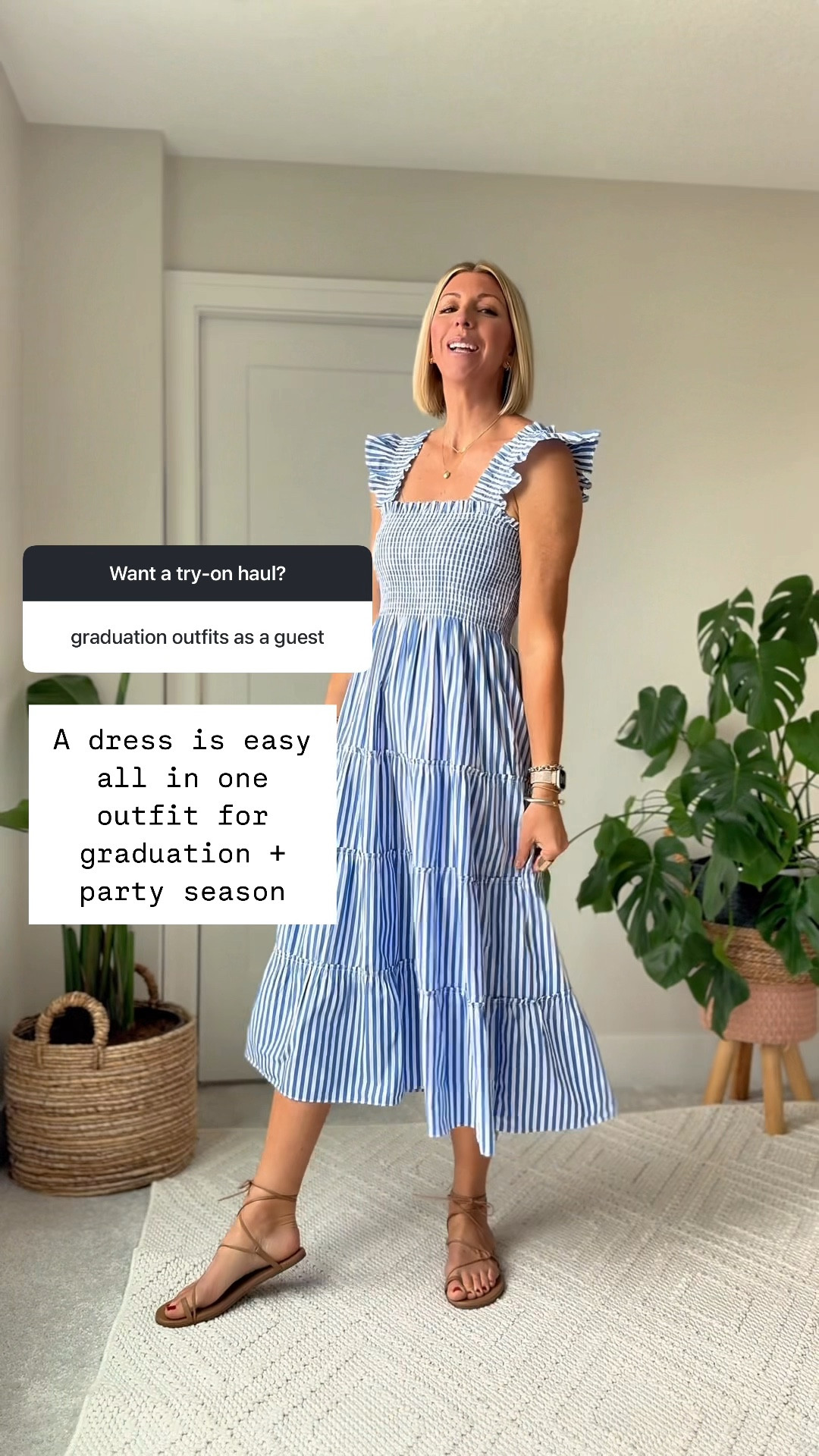 A dress is such a chic & easy throw on & go piece to have at the ready in your closet this season. This 100% organic cotton style is light weight & so figure flattering. Fit true to size - perfect for graduation and wedding season! 

#LTKStyleTip #LTKSeasonal #LTKFindsUnder100