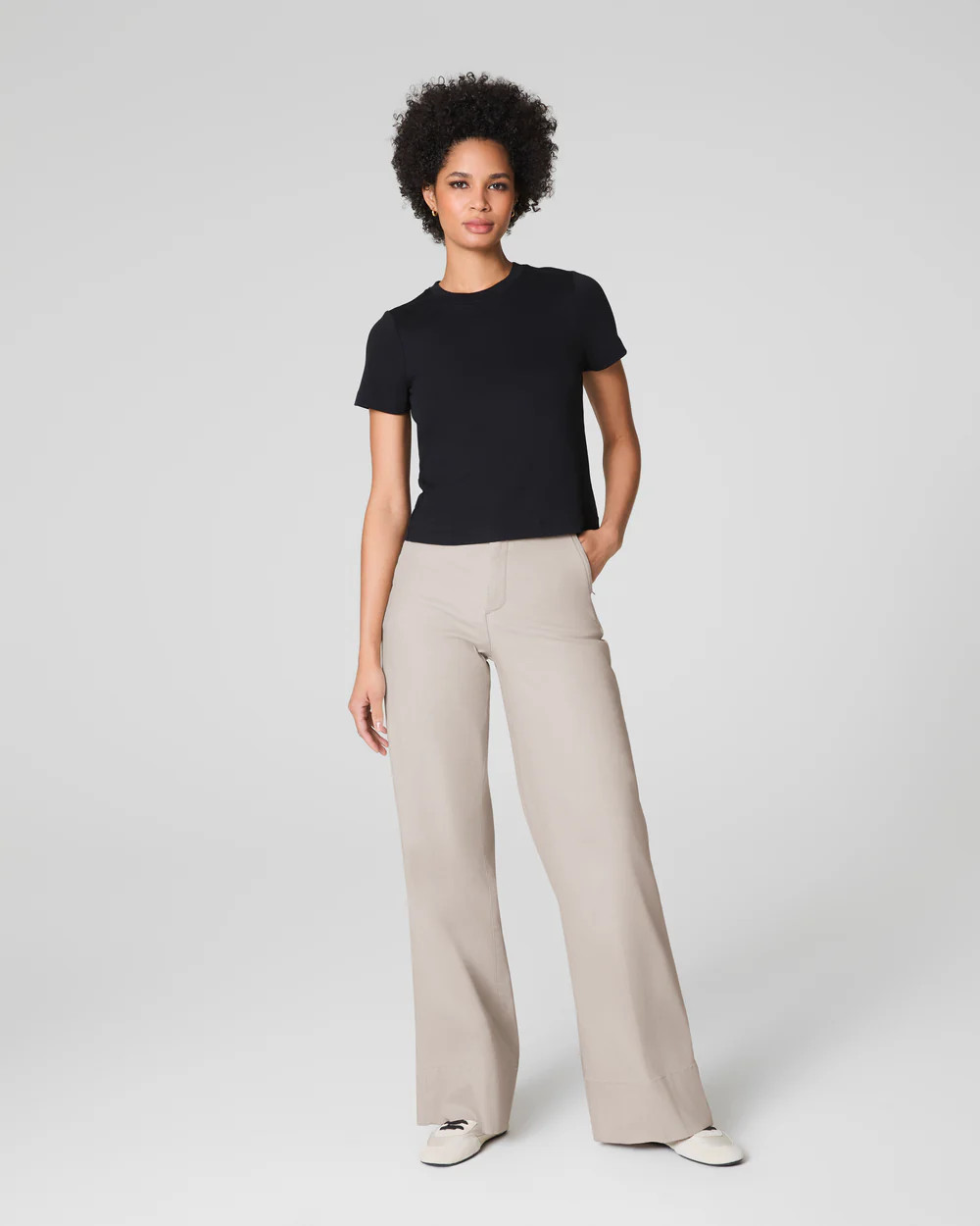 SPANXsupersmooth™ Stretch Twill Wide Leg Pant | Spanx