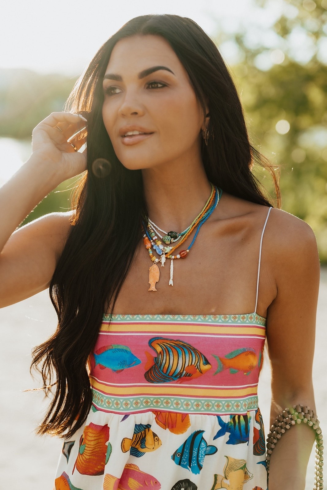 Show Me Your Mumu Fish Maxi Dress 

#LTKStyleTip