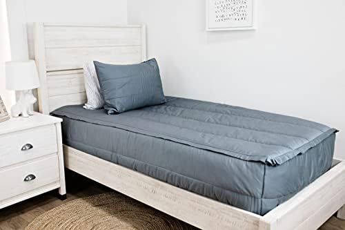 Beddy's All in One Zippered Bed Set, Twin Size Cotton Bedding Mattress Cover, Sheets and Zipper C... | Amazon (US)