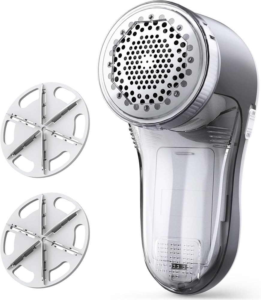 POPCHOSE Fabric Shaver, Lint Remover for Clothes, Battery Operated Lint Shaver with 6-Leaf Blades... | Amazon (US)