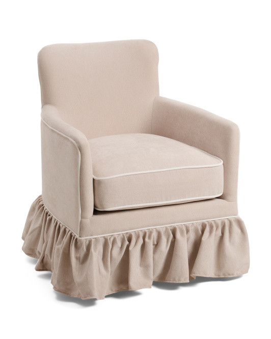 Accent Chair With Ruffle Skirt | Chairs & Seating | Marshalls | Marshalls