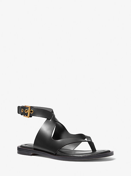 Irene Leather Wrap Sandal | Michael Kors US