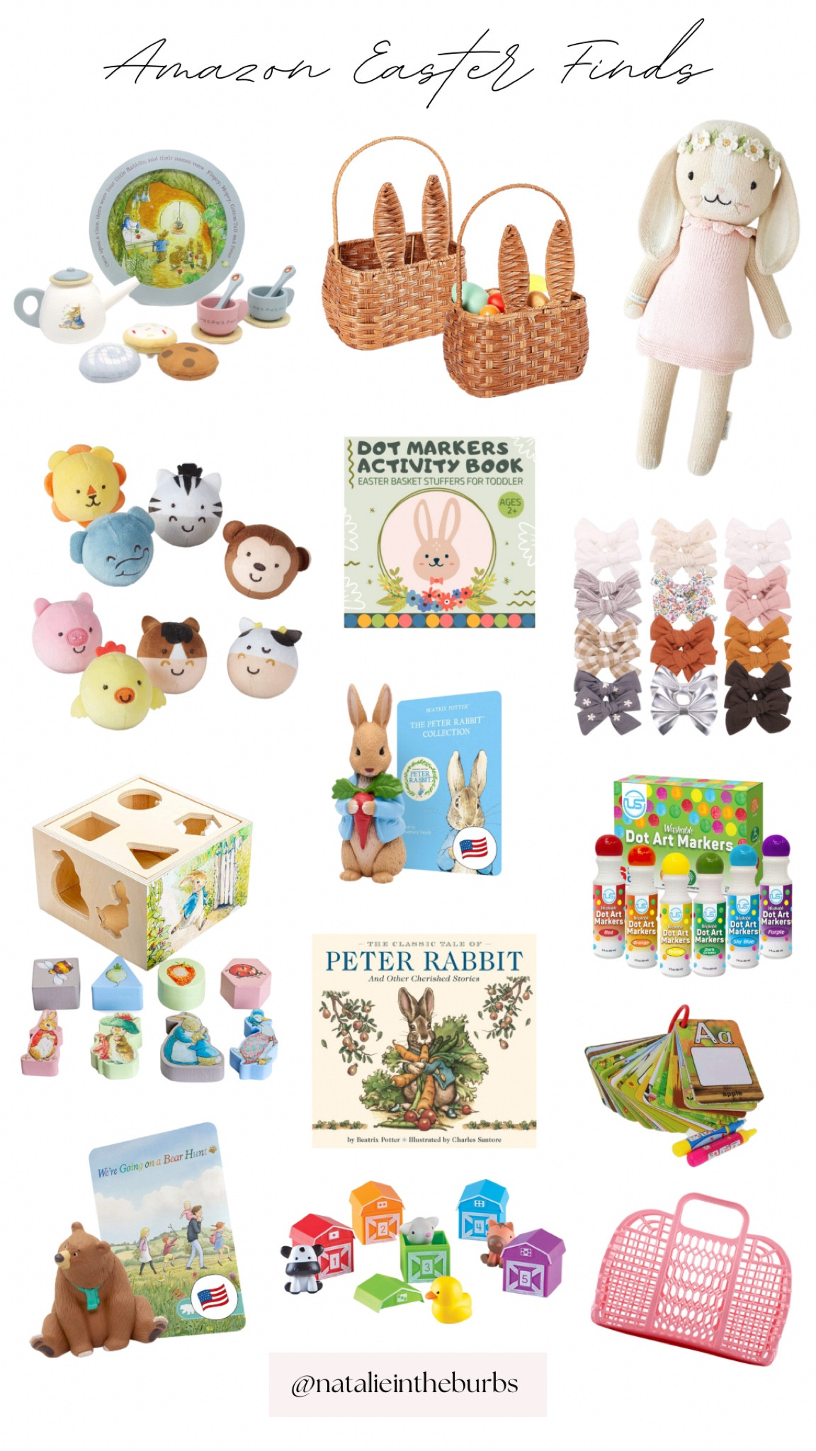 Easter is on its way 🐣 I’m loving these simple Amazon finds for babies and toddlers! I know my girls would love this stuff 🥰 #amazonfinds #amazon #easterbasket #easter 

#LTKkids #LTKFind #LTKSeasonal