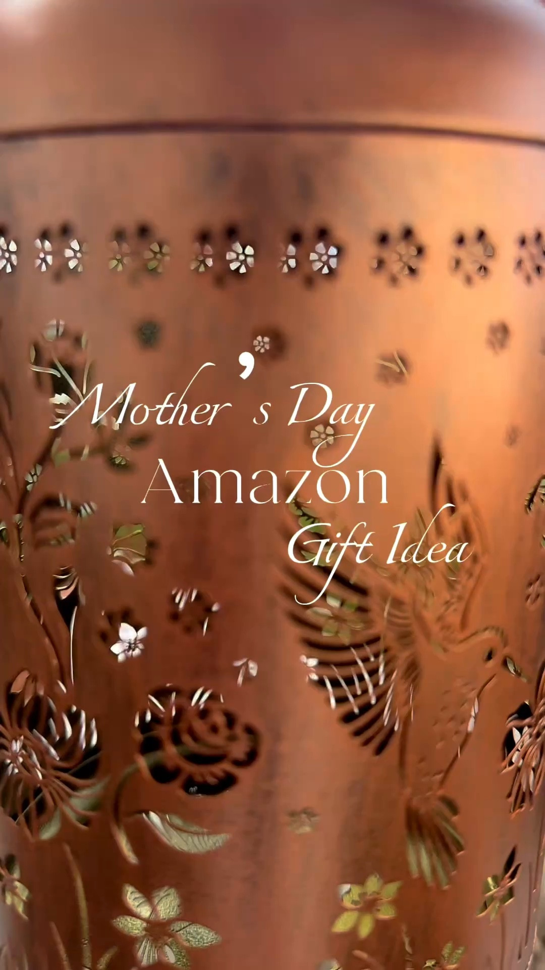 This outdoor waterproof solar hummingbird lantern. It takes sunlight to charge during the day and gives off a pretty glow at night. Perfect for a cozy patio moment and a Mother’s Day gift! 

#LTKSeasonal #LTKHome #LTKmomlife