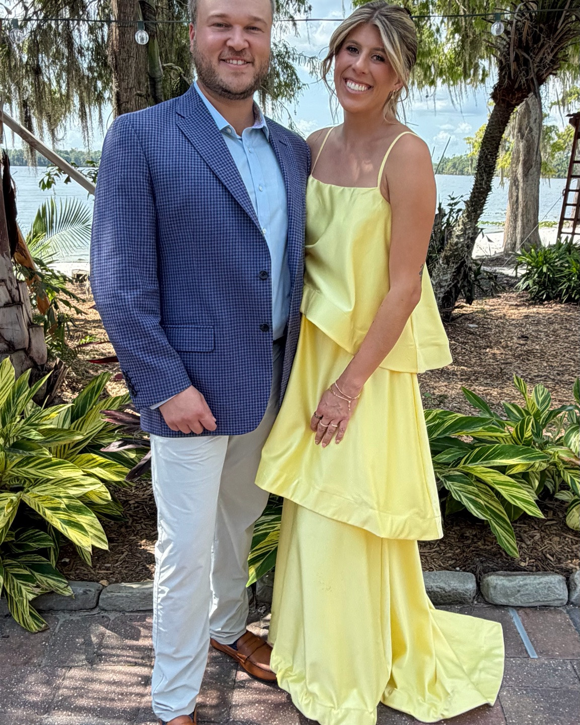 Wedding Guest Dress!! I was so excited to find this Elliatt dupe from Pretty Little Thing. It was perfect for my sisters summer wedding 💛

#LTKWedding #LTKTall #LTKootd