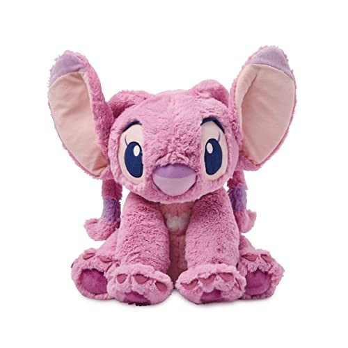 DISNEY STORE Official Angel Medium Soft Toy for Kids, Cuddly Character with Fuzzy Texture and Embroidered Details, Flexible Floppy Ears, Disney Plushy Suitable for All Ages. | Amazon (US)