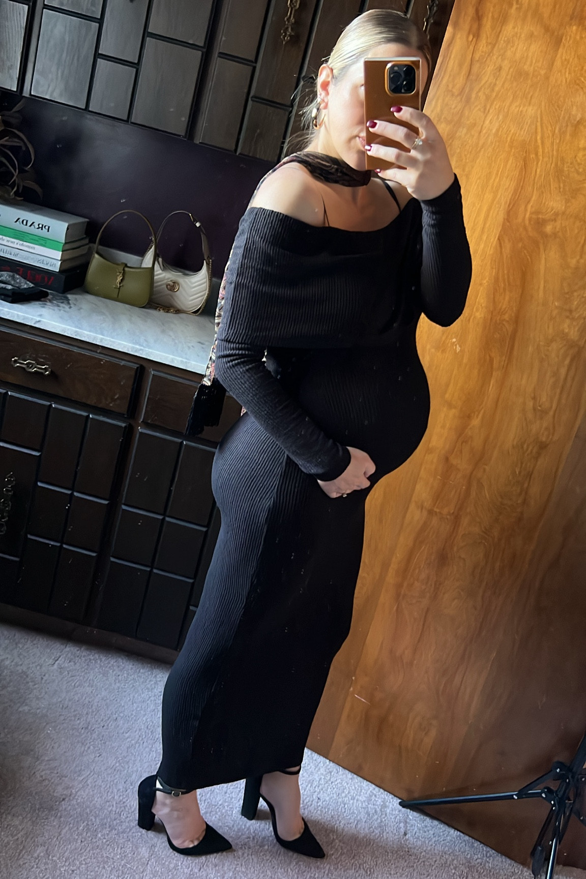 The comfiest maternity dress! 