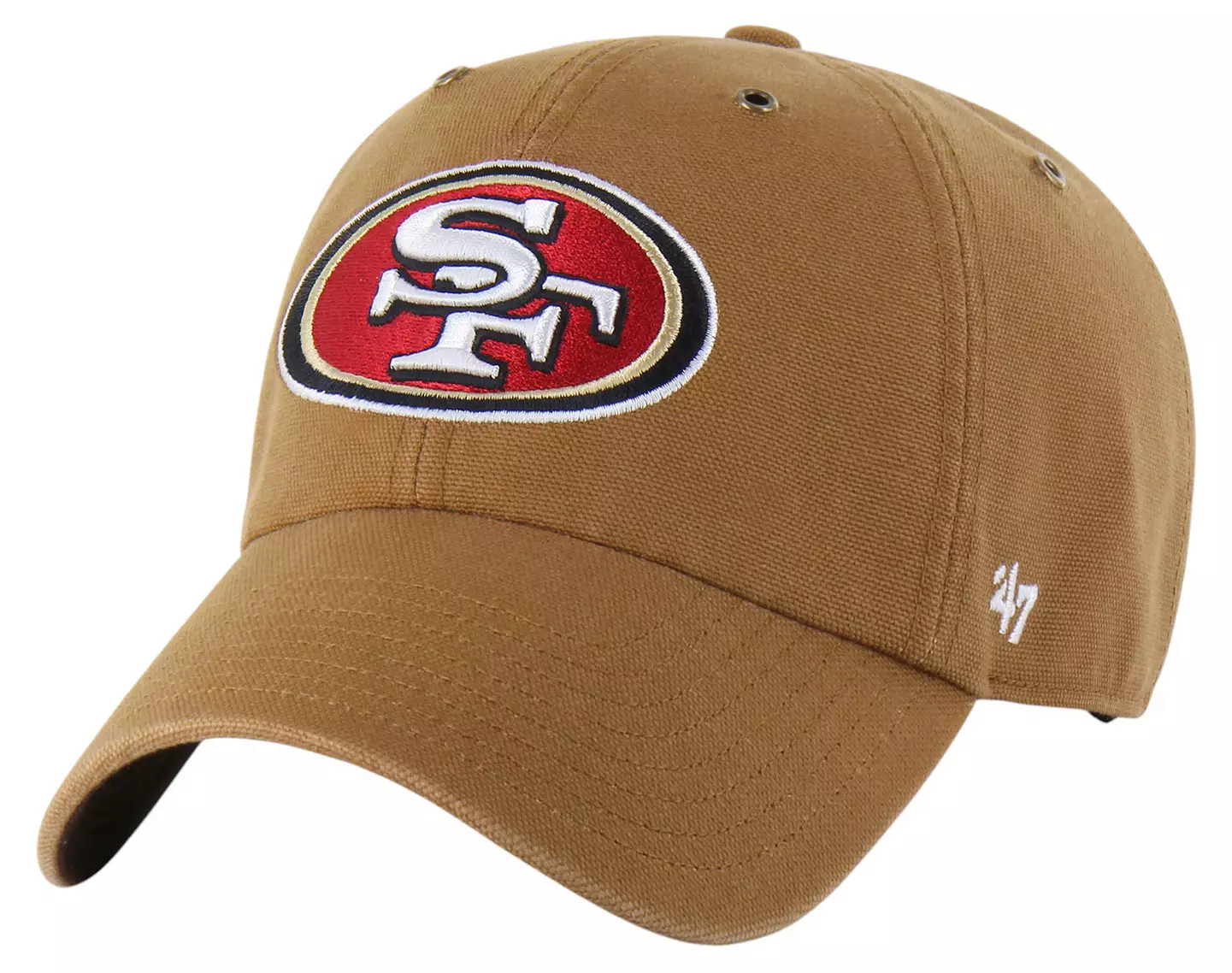 Carhartt x '47 Adult San Francisco 49ers Clean Up Brown Adjustable Hat | DICK'S Sporting Goods