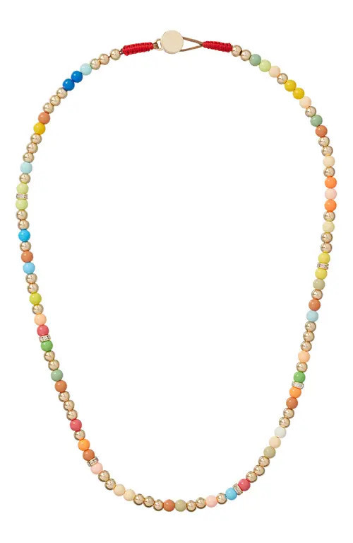 ROXANNE ASSOULIN The Happy Baby Beaded Necklace in Beige Multi at Nordstrom | Nordstrom