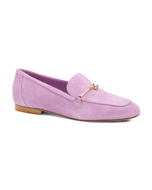 Made In Brazil Suede Katherine Loafers | TJ Maxx