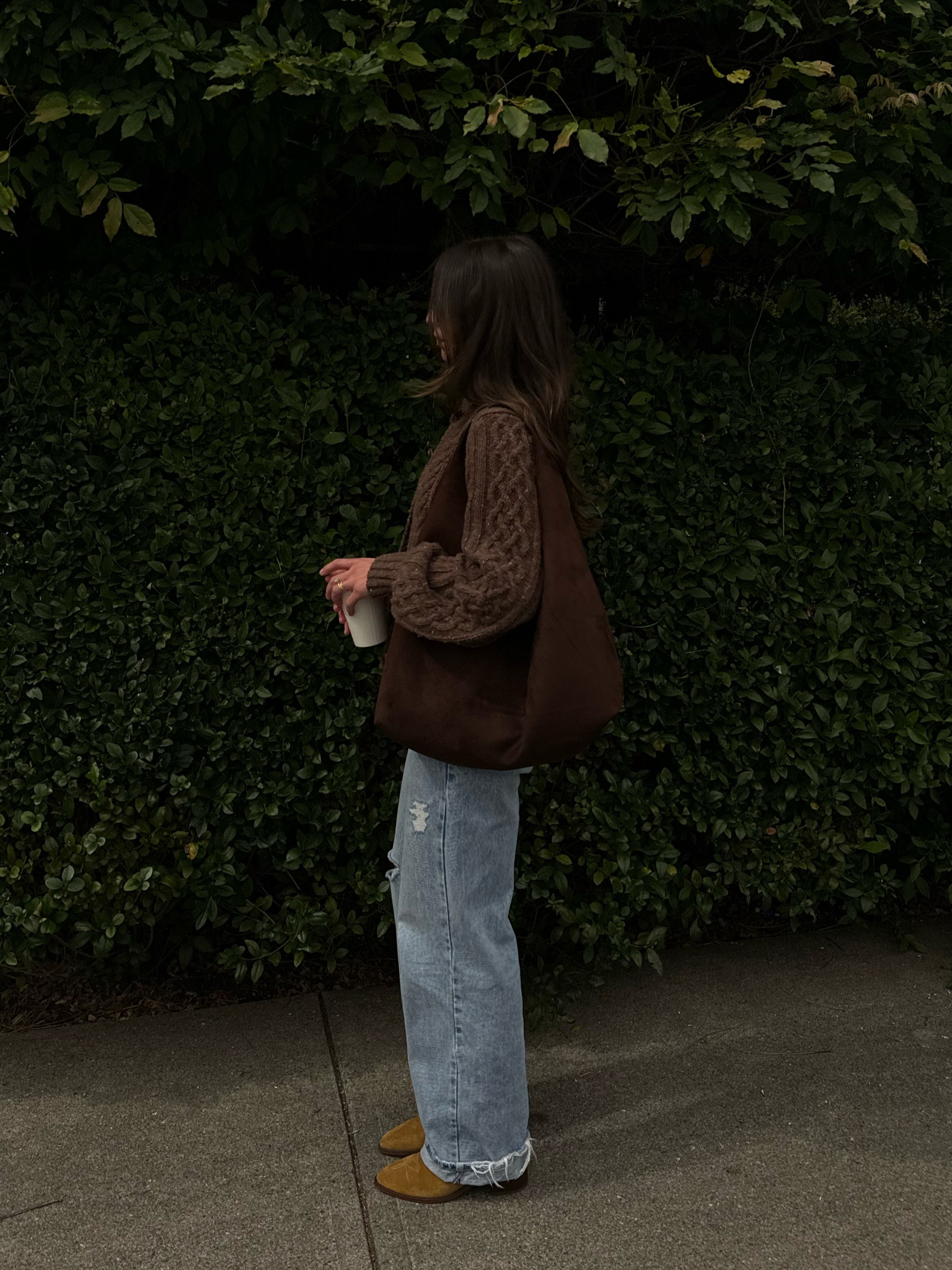 Boots are from Sezane but sold out. Levi’s. Sweater. Sezane sweater. Brown suede bag  

#LTKStyleTip #LTKItBag #LTKSeasonal