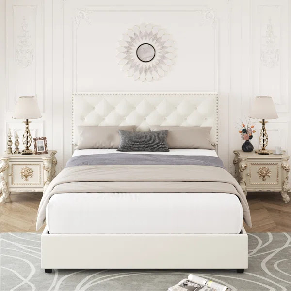 Abdurahim Velvet Upholstered Storage Bed with 4 Drawers | Wayfair North America