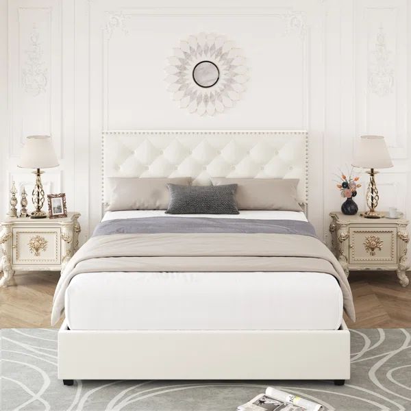 Abdurahim Velvet Upholstered Storage Bed with 4 Drawers | Wayfair North America