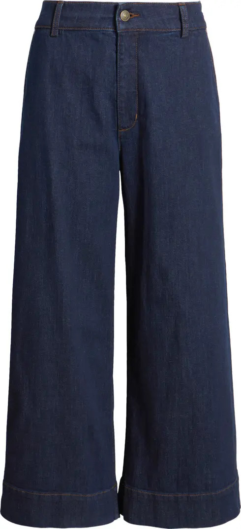 Wide Leg Crop Jeans | Nordstrom