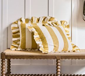 Cabana Stripe Pillow Cover | GreenRow