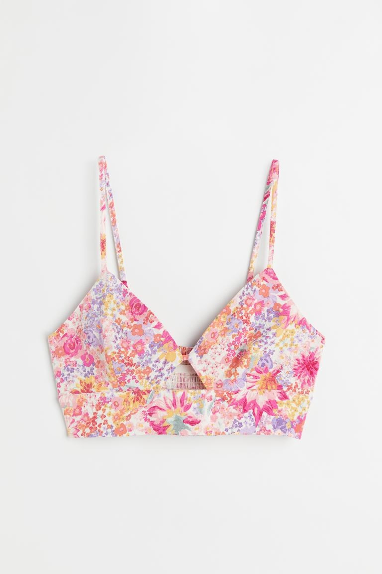 Gemustertes Crop Top | H&M (DE, AT, CH, NL, FI)
