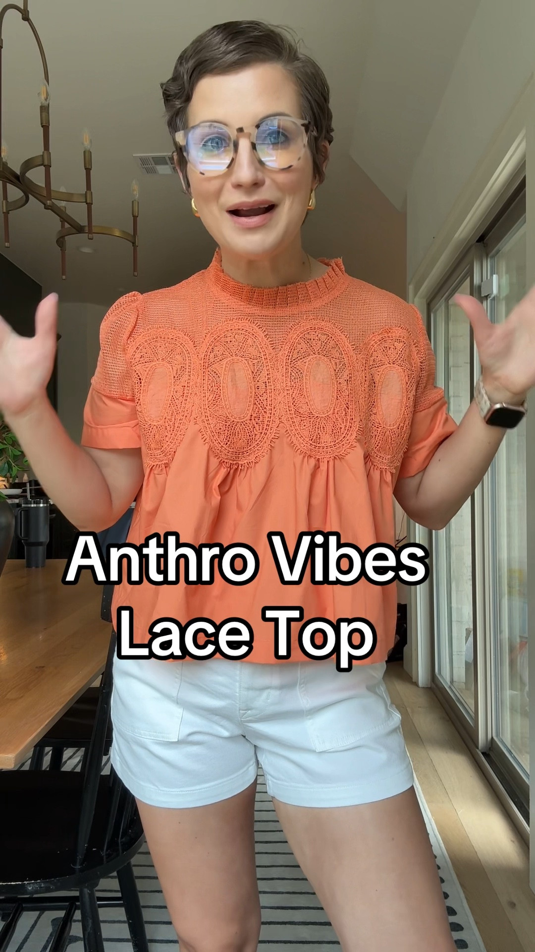 The cutest lace top from Amazon giving anthro vibes! 

#LTKSeasonal #LTKSummerEdit #LTKSaleAlert