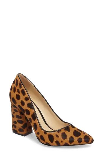 Women's Vince Camuto Talise Genuine Calf Hair Pointy Toe Pump | Nordstrom