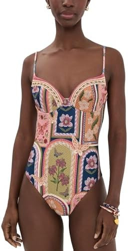 AGUA BENDITA Women's Fiore Petra Handmade Underwire One Piece, Multicolor, S at Amazon Women’s ... | Amazon (US)