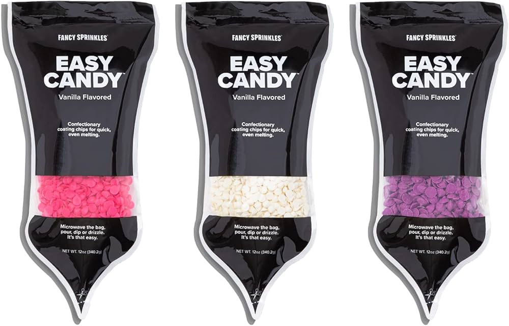 Fancy Sprinkles Fancy Decorating Melts for Baking, Melting Chocolate in Ready-to-Use Bag, for Dip... | Amazon (US)