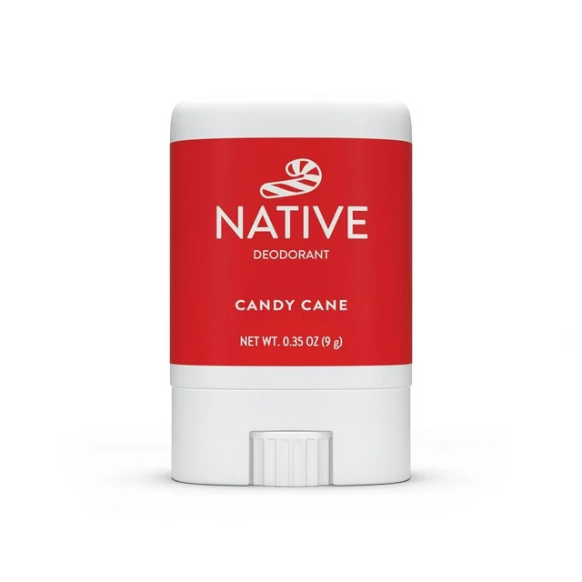 Native Limited Edition Candy Cane Mini Deodorant, 0.35 oz | Walmart (US)
