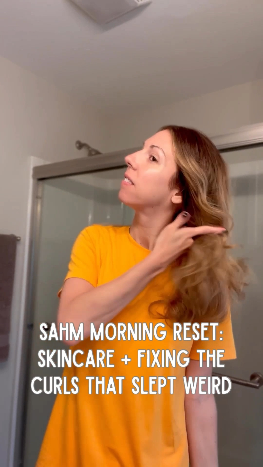 A little stay-at-home mom reset before the day starts.

Nothing fancy — just a quick skincare routine and refreshing the curls around my face so I feel a little more put together before school drop off, errands, and chasing two boys around all day.

Some days it’s 5 quiet minutes… and honestly that’s enough.

#sahmmorning
#momlifereal
#stayathomemomlife
#curlyhairmom
#simplemomroutine 

#LTKgrwm #LTKmorningroutine #LTKmomlife