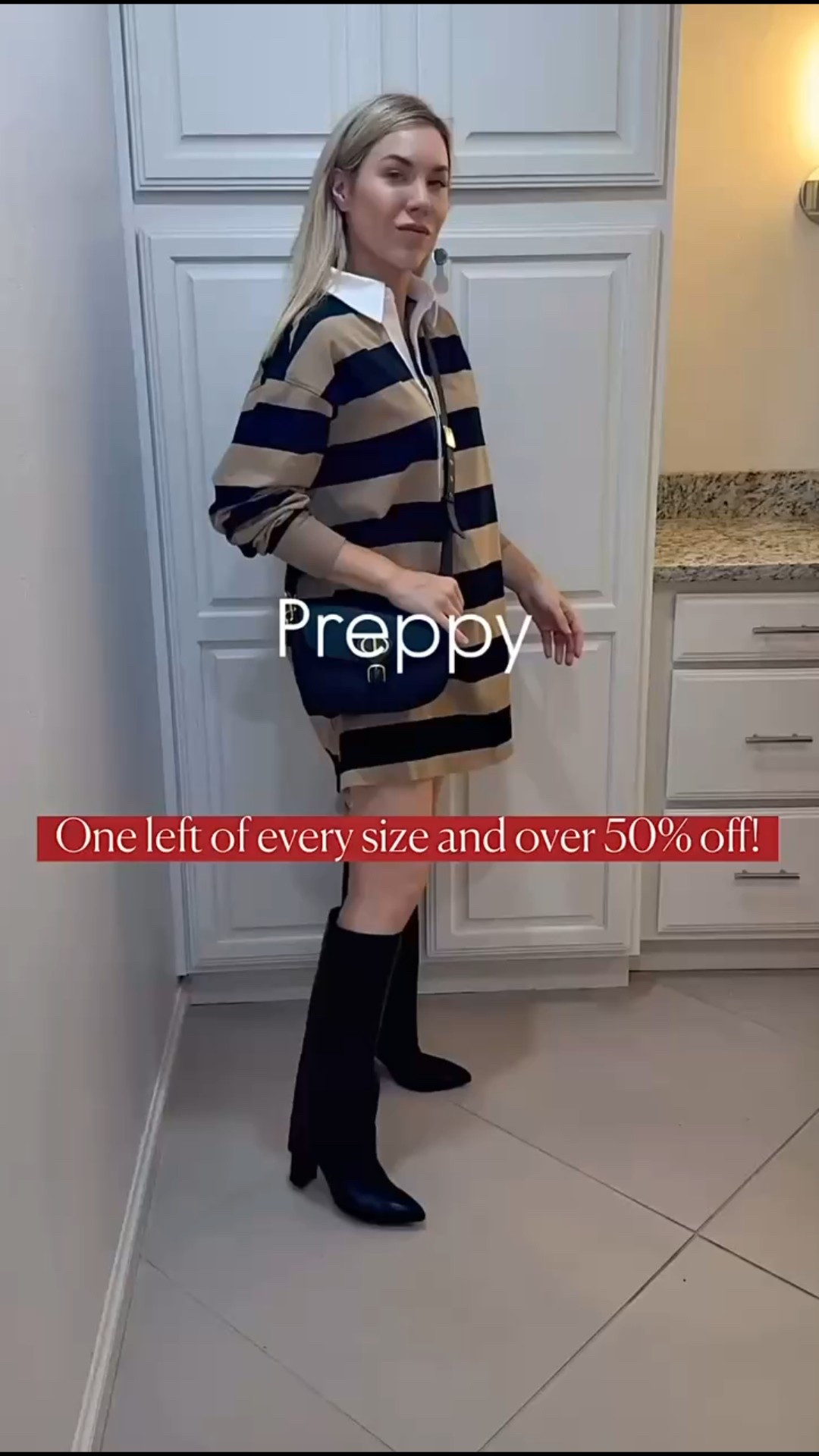 This dress is 58% off and will be perfect for going into spring!

#LTKSaleAlert #LTKgrwm #LTKootd