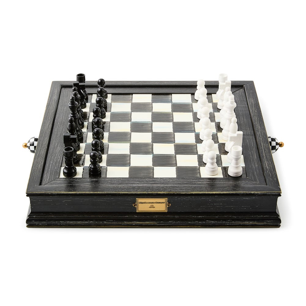 Courtly Check Chess Set | MacKenzie-Childs