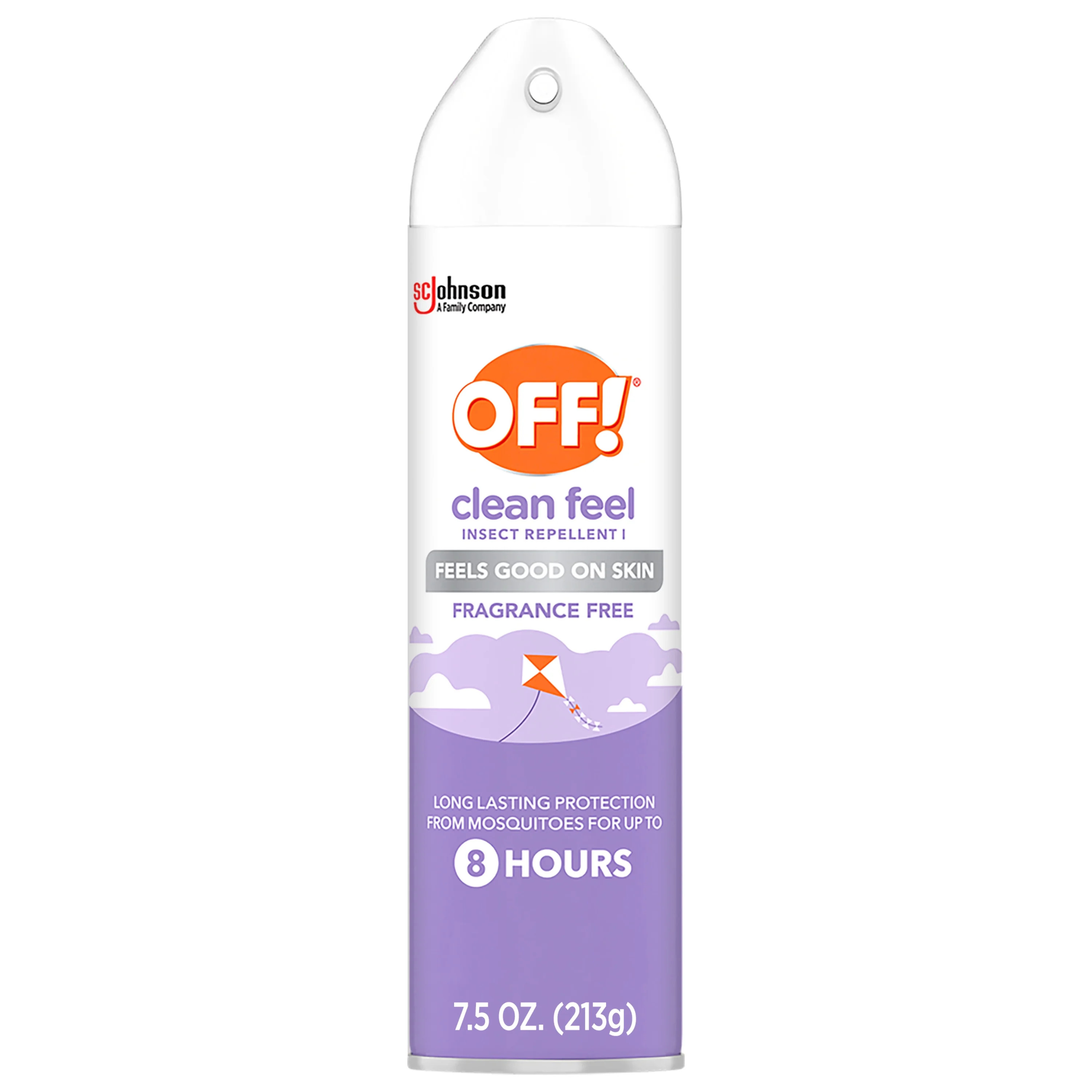 OFF! Clean Feel Insect Repellent 1, Aerosol Mosquito & Bug Spray with Picaridin, 7.5 oz | Walmart (US)