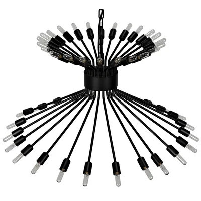 Mancini Chandelier, Black Metal | Wayfair North America